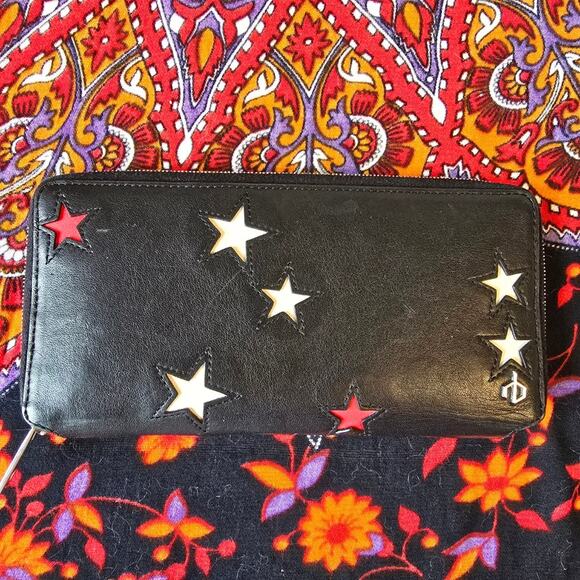 Rag and Bone Star Studded Wallet - Picture 1 of 7